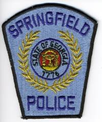 GA,SPRINGFIELD POLICE 1