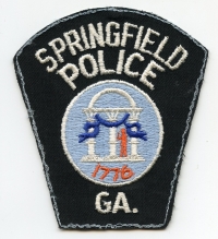 GA,SPRINGFIELD POLICE001