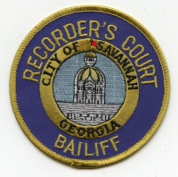 GA,Savannah Bailiff Recorders Court001