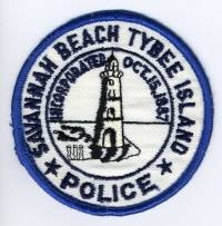 GA,Savannah Beach Tybee Island Police001