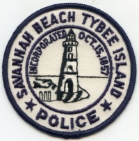 GA,Savannah Beach Tybee Island Police002