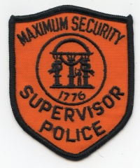 GA,Savannah DOC Maximum Security Supervisor Police001