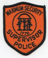 GA,Savannah DOC Maximum Security Supervisor Police001