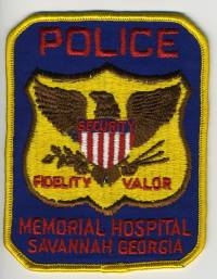 GA,Savannah Memorial Hospital Police001