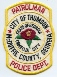 GA,Thomson Police002