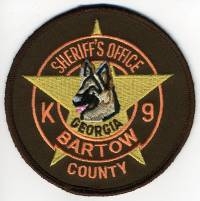 GA,A,Bartow County Sheriff K-9002