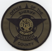 GA,A,Bulloch County Sheriff001