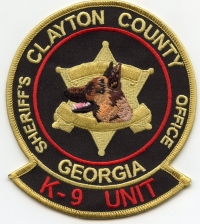 GA,A,Clayton County Sheriff K-9001