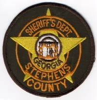 GA,A,Stephens County Sheriff001