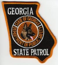 GA,AA,State Patrol K-9006