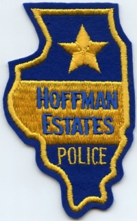 IL,Hoffman Estates Police felt001