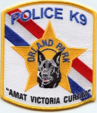 IL,Orland Park Police K-9001