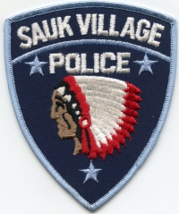 IL,Sauk Village Police001