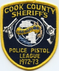 IL Cook County Sheriff Police Pistol League 1972 001