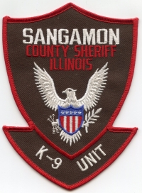 IL Sangamon County Sheriff K-9001