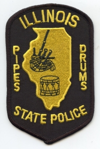 IL Illinois State Police Pipes Drums001