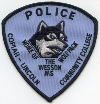 MS,Copiah Lincoln Community College Police003