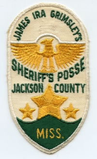 MS,A,Jackson County POSSE Sheriff001