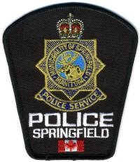 CANADA,SPRINGFIELD POLICE 4