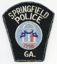 GA,SPRINGFIELD POLICE001