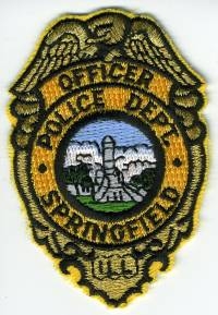 IL,SPRINGFIELD POLICE BADGE 1