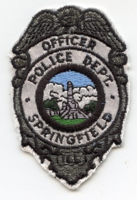 IL,SPRINGFIELD POLICE BADGE001