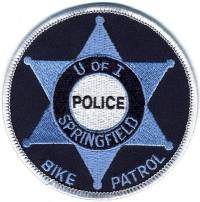 IL,UNIVERSITY OF ILLINOIS SPRINGFIELD POLICE BIKE PATROL 1