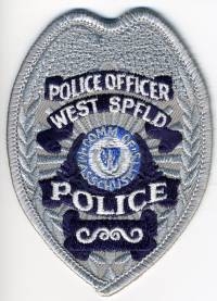 MA,WEST SPRINGFIELD POLICE BADGE 1